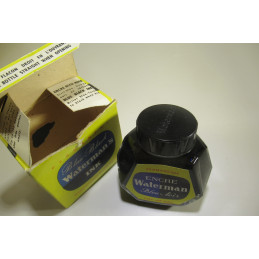 WATERMAN blue black ink bottle