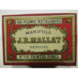 Box of french nibs J.B. MALLAT