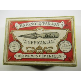 Box of french nibs BAIGNOL...